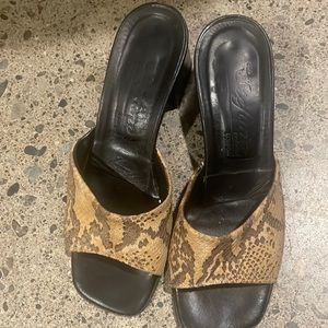 Y2K stefanio leather sandals